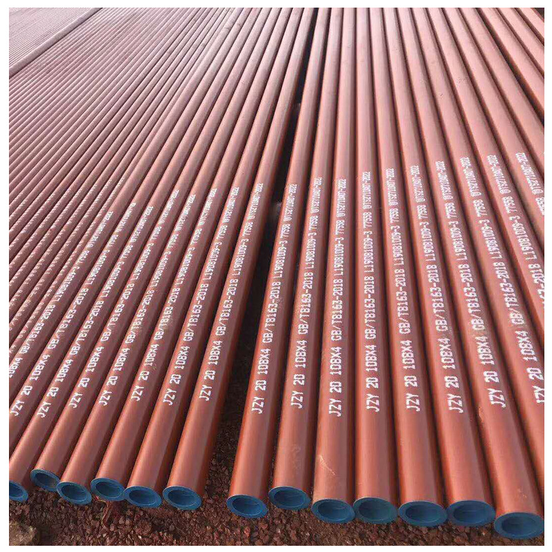 冷库用无缝钢管 表面酸洗 磷化 钝化处理  冷库管 切割 定尺 盖帽