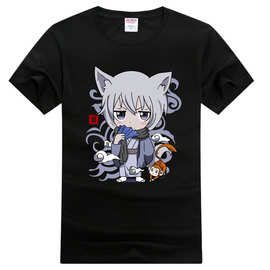 巴卫短袖 动漫周边T恤 棉 Q版衣服夏 元气少女缘结神桃园奈奈生