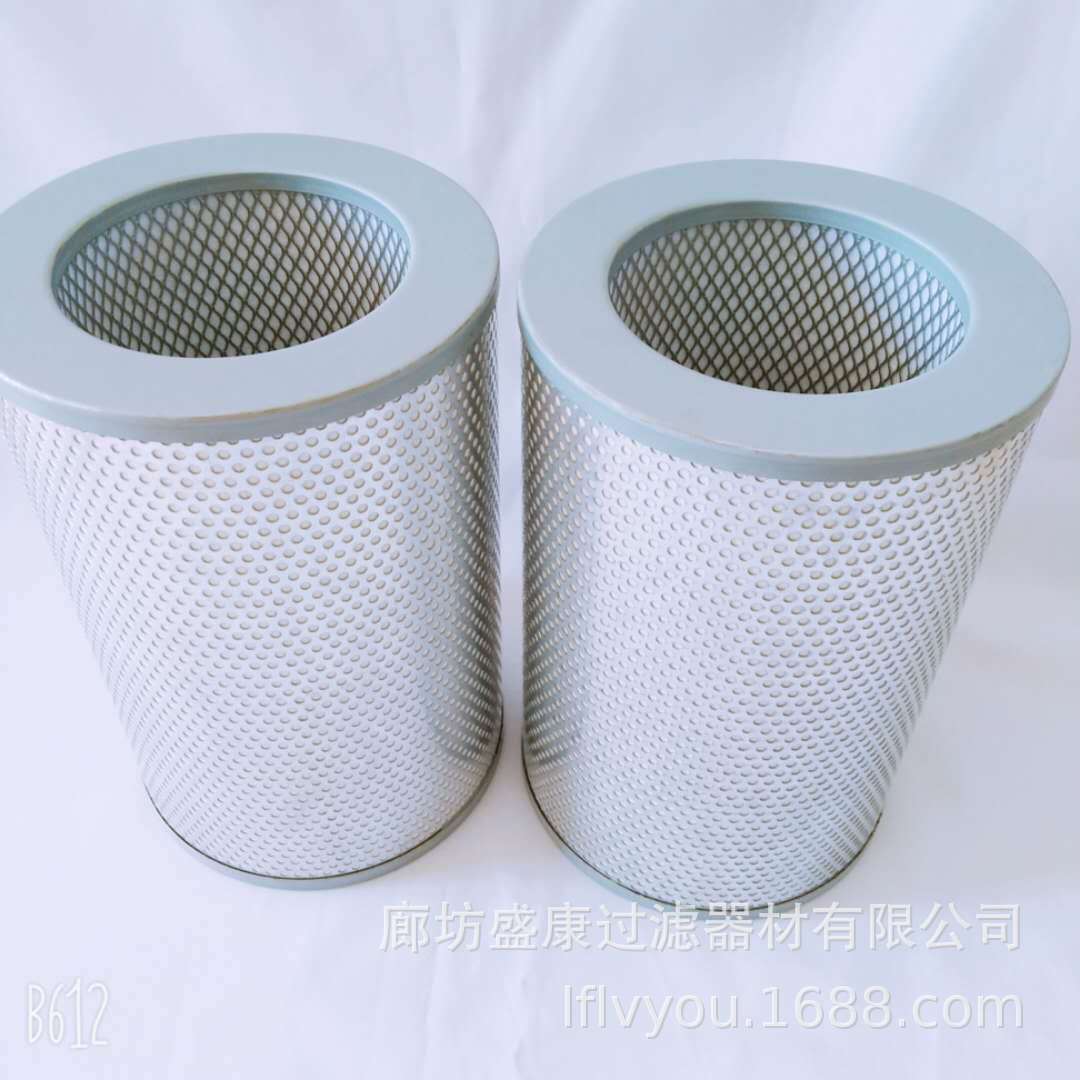加工定做大型非标真空泵排气滤芯 油雾收集器滤芯 油烟分离滤芯