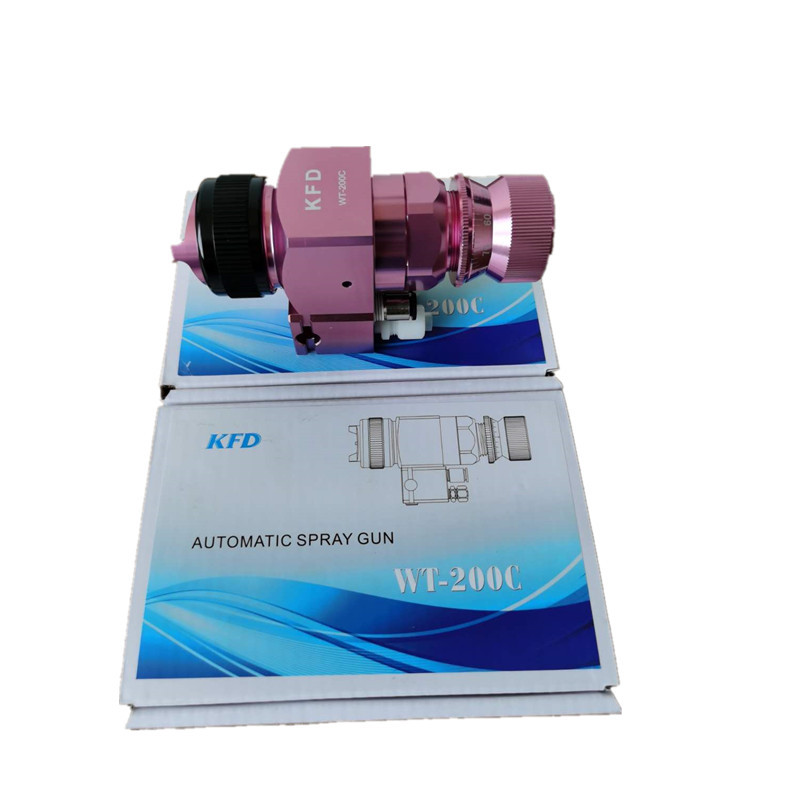 KFD高档低压省漆3C电子产品喷涂枪WT-200C自动喷涂设备专用喷漆枪