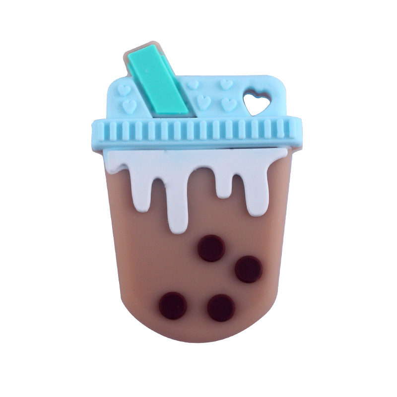 Directo de fábrica de calidad alimentaria de silicona Kaola teether perlas a granel Kaola joyería tesoro molienda teether perlas al por mayor