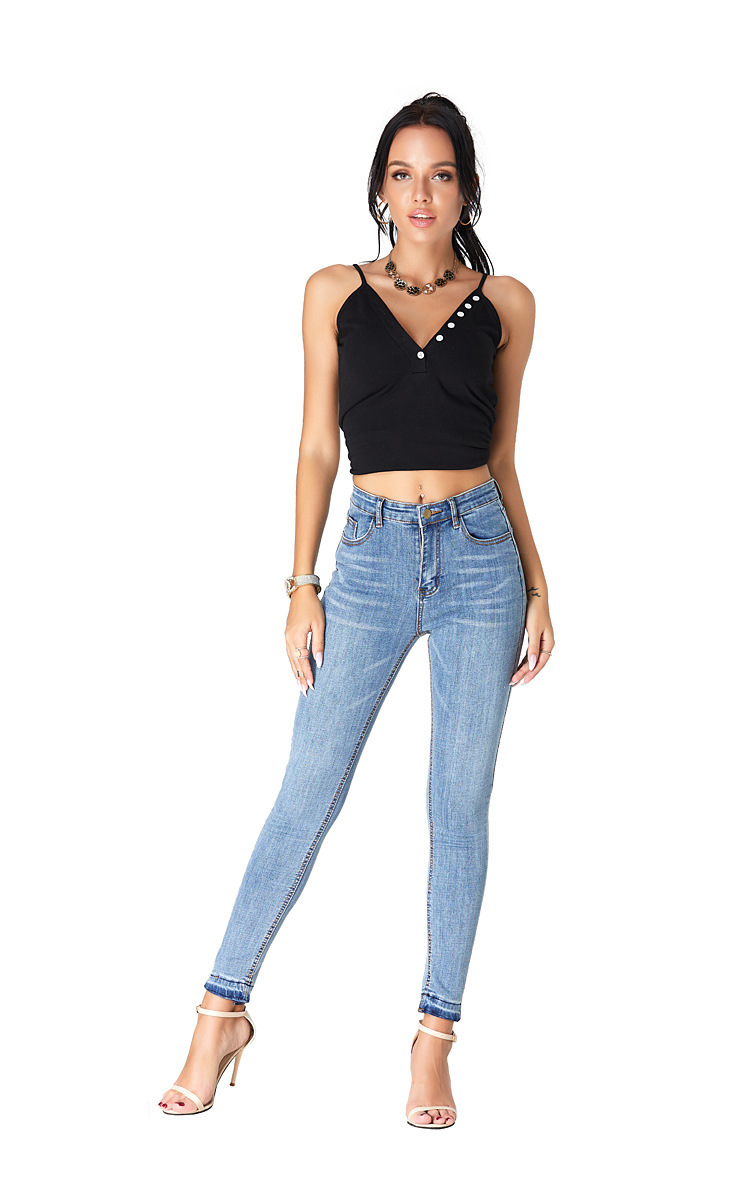 high waist slim-fit jeans NSSY9884