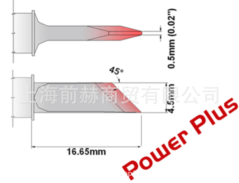 THERMALTRONICS 热魔 M6K100H 烙铁头