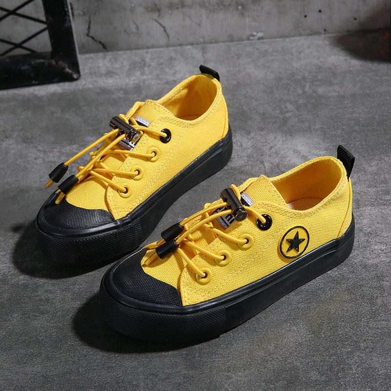 yellow canvas shoes online