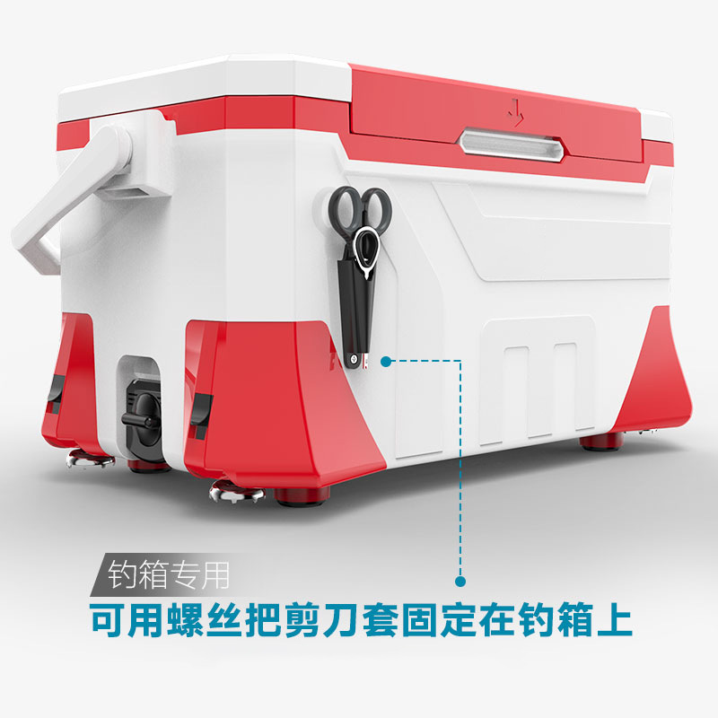大力马剪刀钓箱专用不锈钢带鱼钩取钩器防腐蚀多功能钓鱼剪刀用品