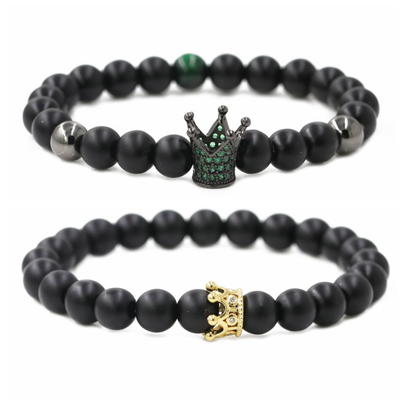 Crown Fashion Copper Bracelets Wholesale display picture 4