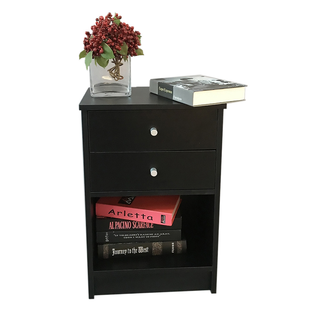 Fábrica de generación de muebles de dormitorio moderna mesa de noche generación de alta calidad gabinete de almacenamiento de luz de lujo mesita de noche