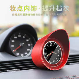 车载时钟摆件车用夜光电子表车内钟表时间表钟电子钟汽车石英表