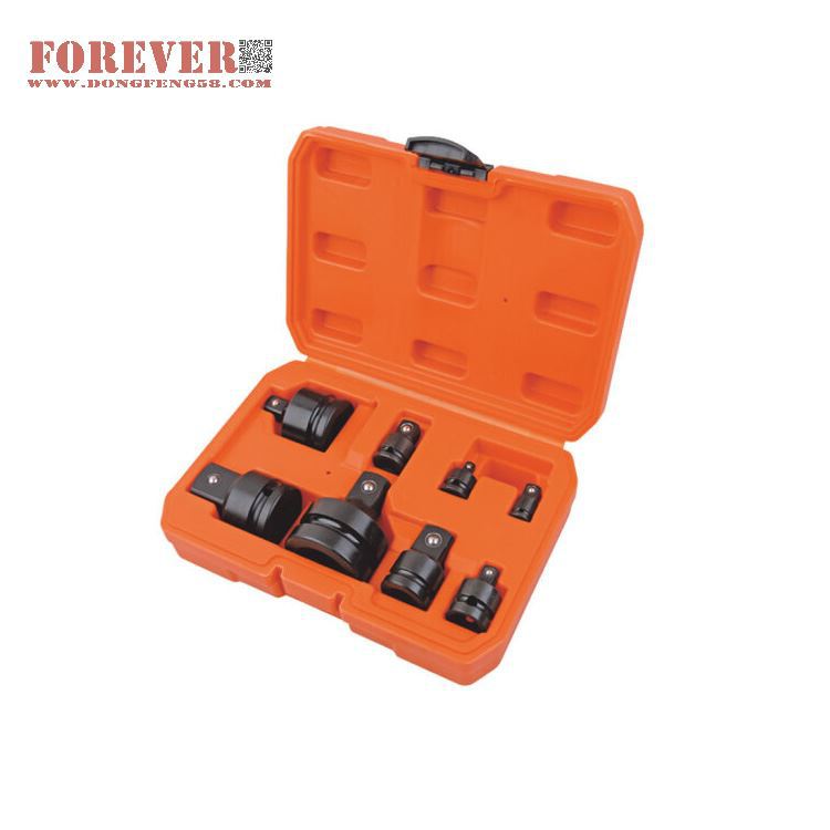 华丰巨箭8件套铬钼钢风炮转换头组套工具盒 HF-81008A5机械