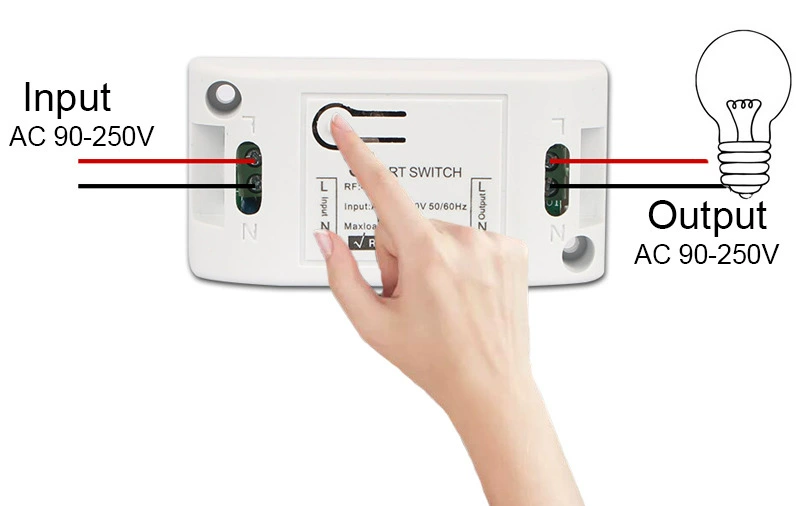 Wireless smart switch key with accessories, remote control, 220v