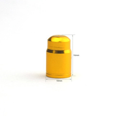 汽車美式氣嘴帽 公路死飛多彩鋁合金美嘴 防塵蓋氣門帽 氣門閥帽