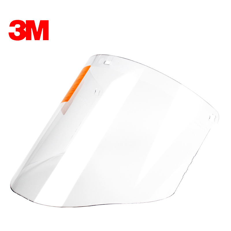3m82700 pantalla de la cara protectora anti-impacto anti-Splash máscara transparente anti-químico ácido y álcali resistente