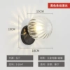 2036 black stripes clear light