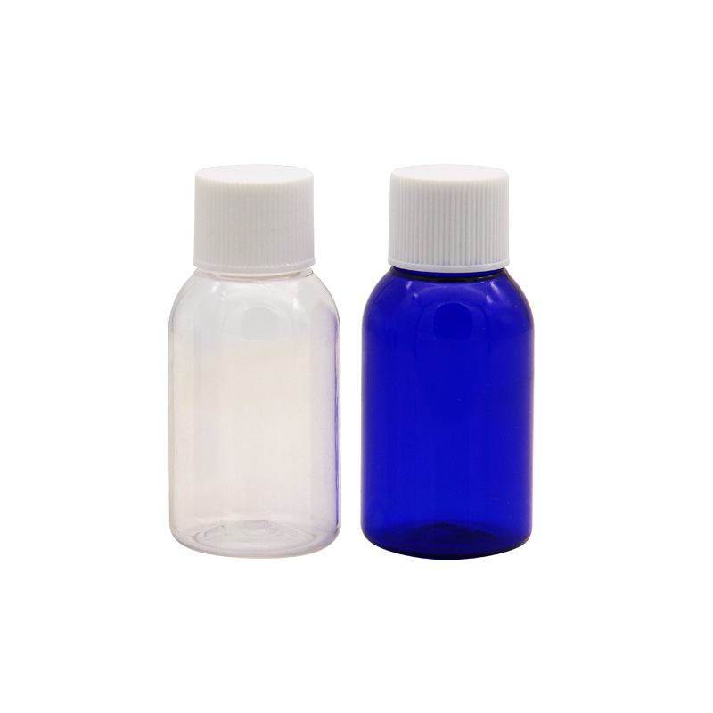 30ml矮款旋盖瓶 塑料瓶pet瓶塑料盖可乐盖瓶旅行便携瓶分装小样瓶