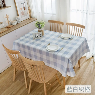 厂家定制免洗防水防油peva桌布 北欧风餐桌餐布茶几桌垫台布批发