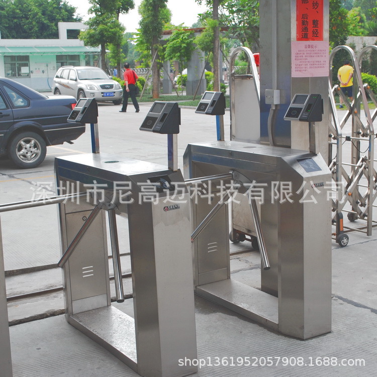供应指纹三辊闸 人脸识别三辊闸 掌纹三辊闸 企业门禁考勤三辊闸