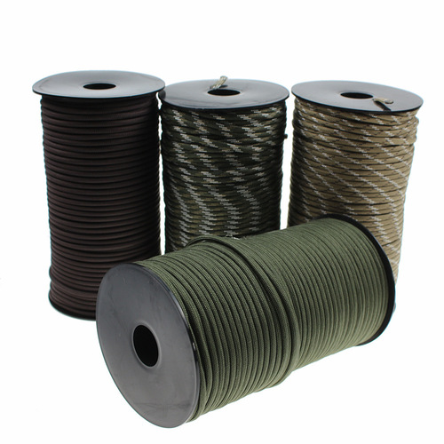 4mm9 nine-core 100-meter parachute rope outdoor camping binding rope diy bracelet braided rope 100 meters full meter without joints