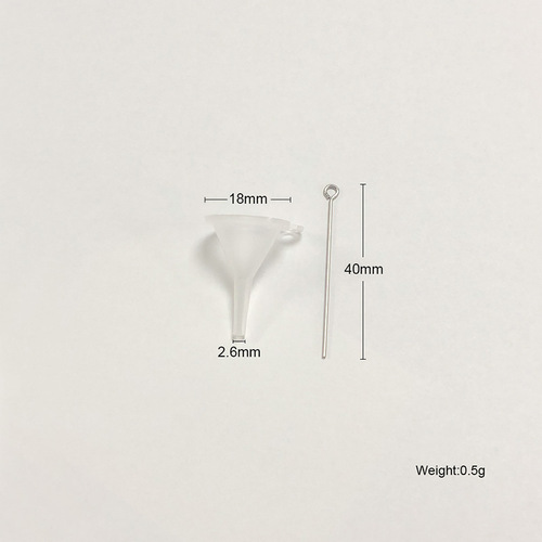Perfume bottle urn jewelry funnel perfume ash ashes auxiliary tool plastic material