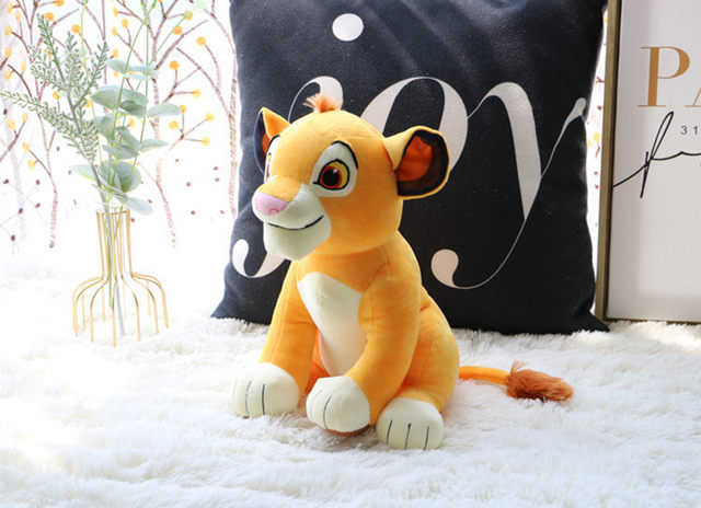 Poupée en peluche douce Simba pour enfants, jouets pour enfants, le roi  discutant, 2023 en effet, jeune Simba, animaux en peluche, cadeaux,  livraison gratuite, nouveau, 11.8, 30cm - AliExpress