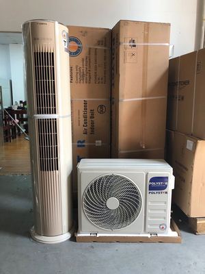 原装全新外贸机2匹冷暖圆柱柜机 2P分体立柜式空调18000BTU分体式|ru