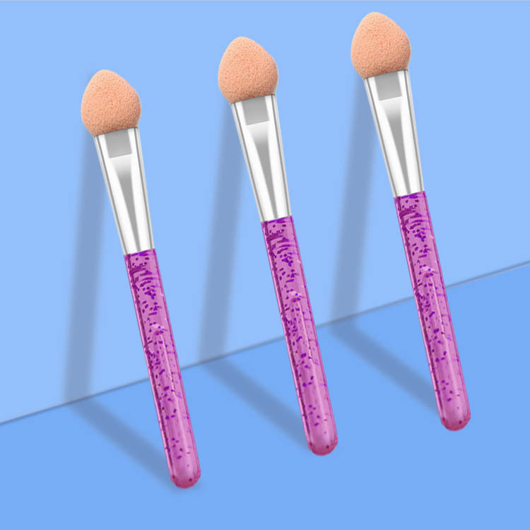 透明紫柄眼影绵2