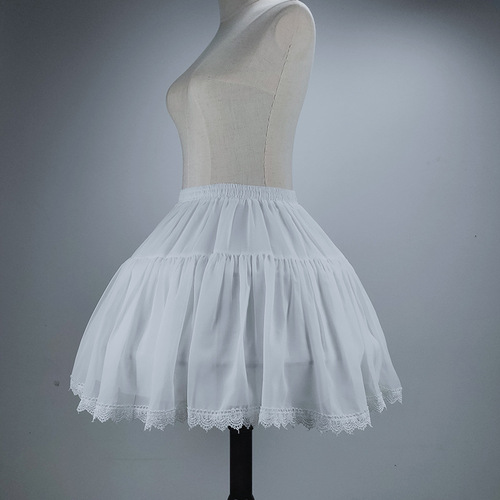 lolita daily cool fishbone skirt Lolita adjustable violent petticoat soft girl skirt cosplay
