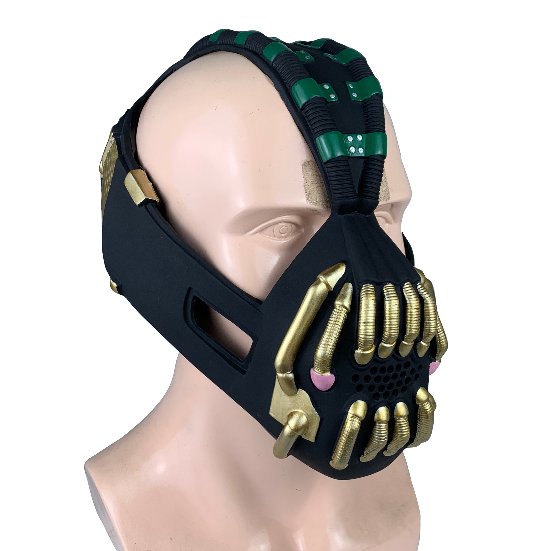 Bane Half Face Mask Premium PVC The Dark Knight Rises Halloween