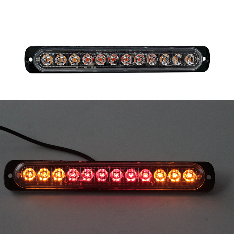 Suministro transfronterizo 12v24v 12led universal camión ancho luz lateral luz esquina Luz
