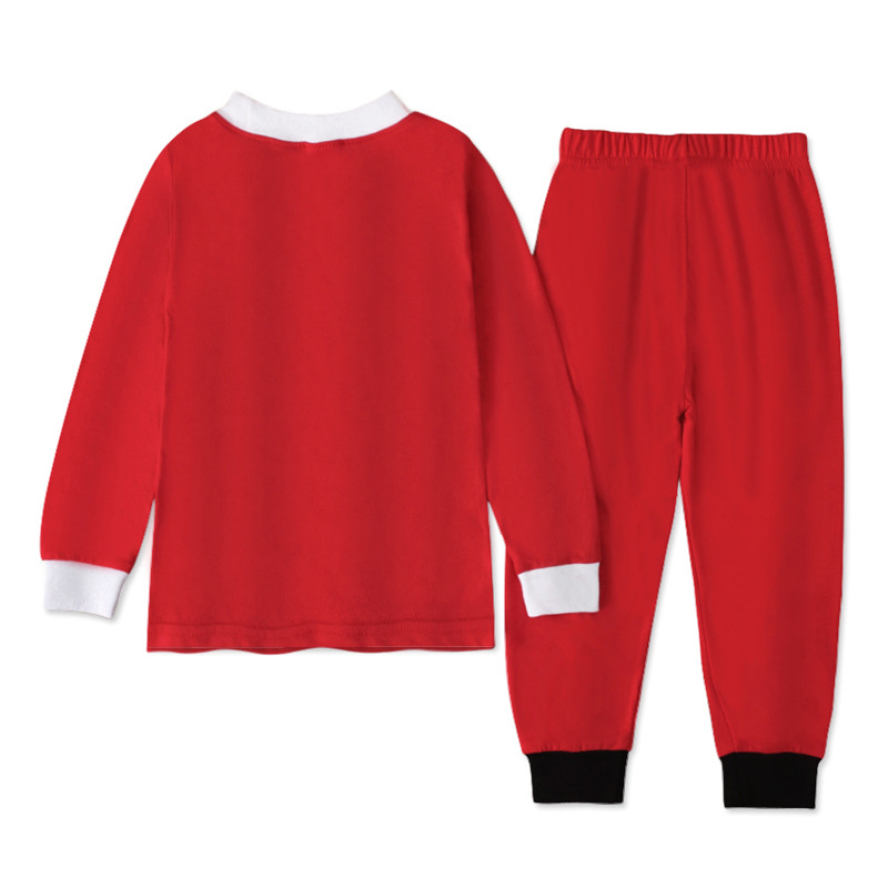 봄과 가을 새로운 아동복 소년 크리스마스 스타일 긴 가정 복장 정장