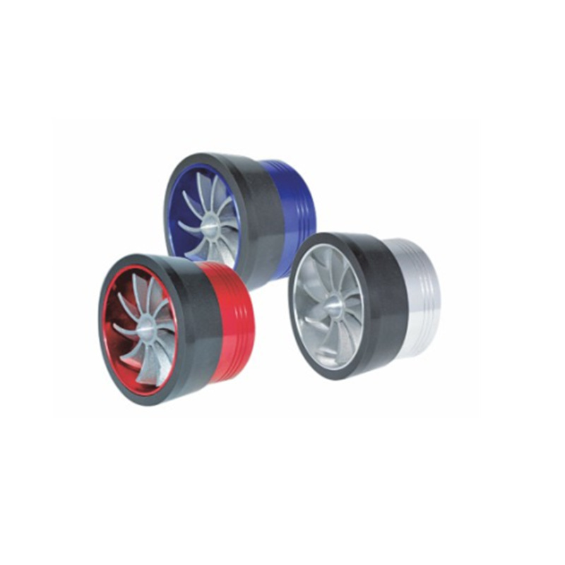 批发改装车空气滤清器带橡胶圈高流量360度进气小风轮双面轮