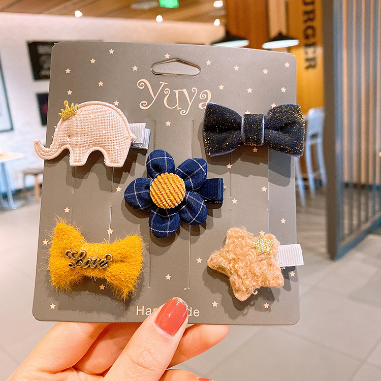 Childrens hair accessories princess crown headdress Korean baby sweat