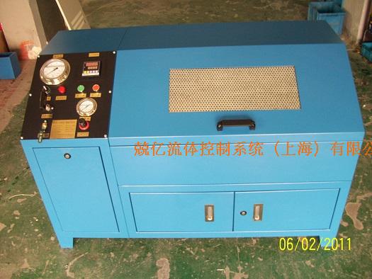 机油冷却器压力测试台_变速箱耐压爆破试验_油冷器爆破试验机