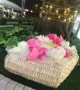三菱蒲草玉米皮纸绳钩针包