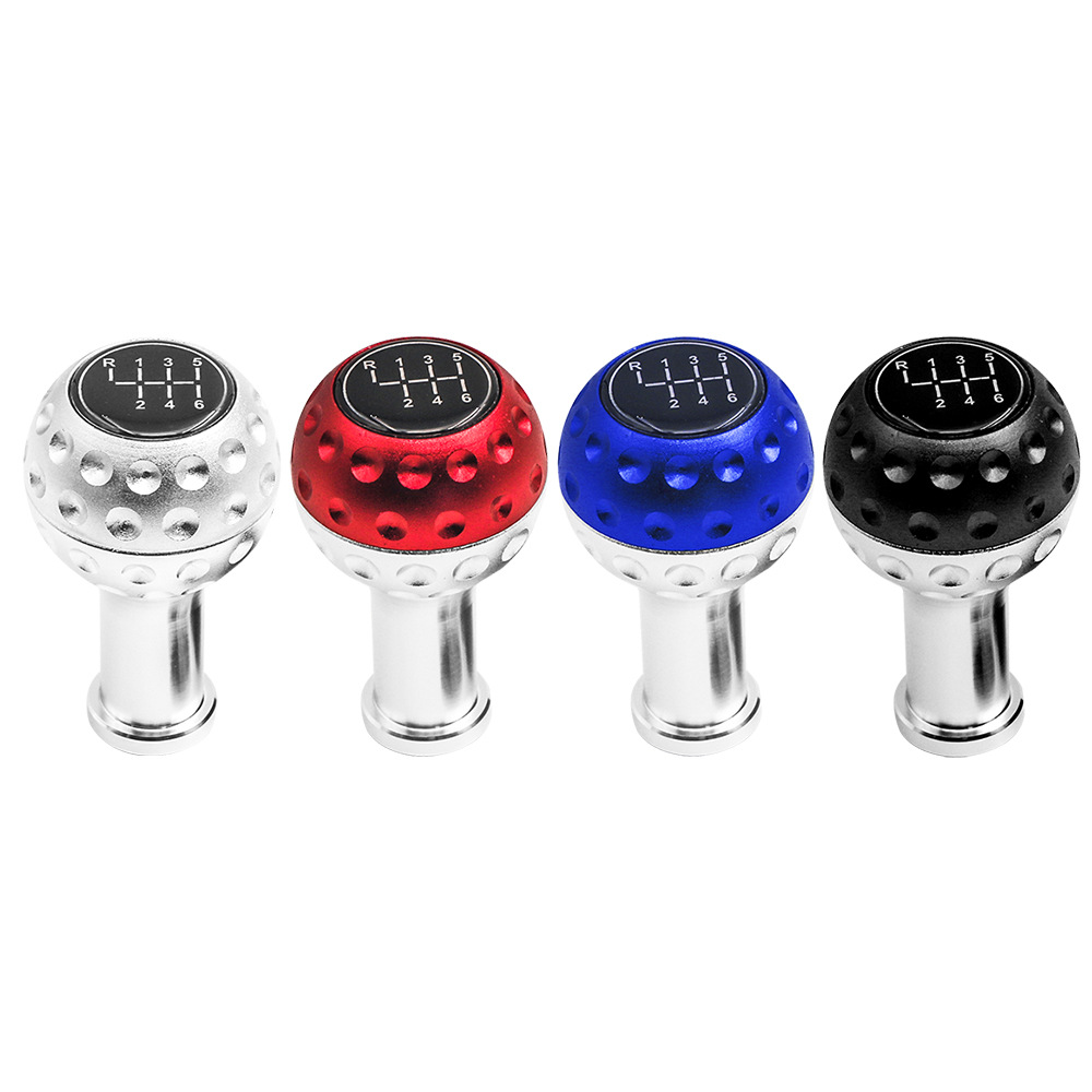 Car Modified Gear Shift Head Car Accessories GTIGear Lever Multi-color Aluminum Alloy Manual Wave Stick Head Universal Gear Handle