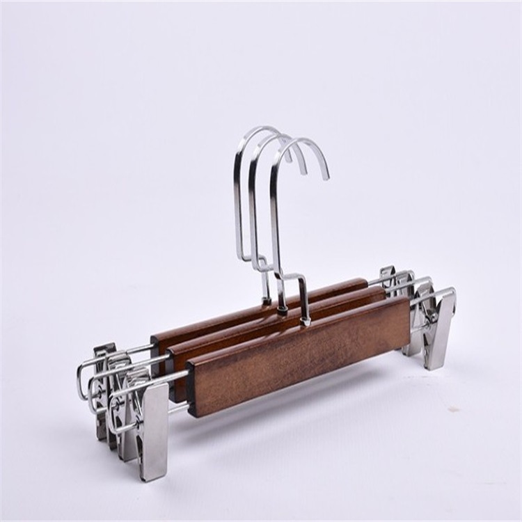 Dongguan Retro colors Trouser stand Both sides Skirt clip Jeans Clamp non-slip Windbreak woodiness couture Trouser stand wholesale