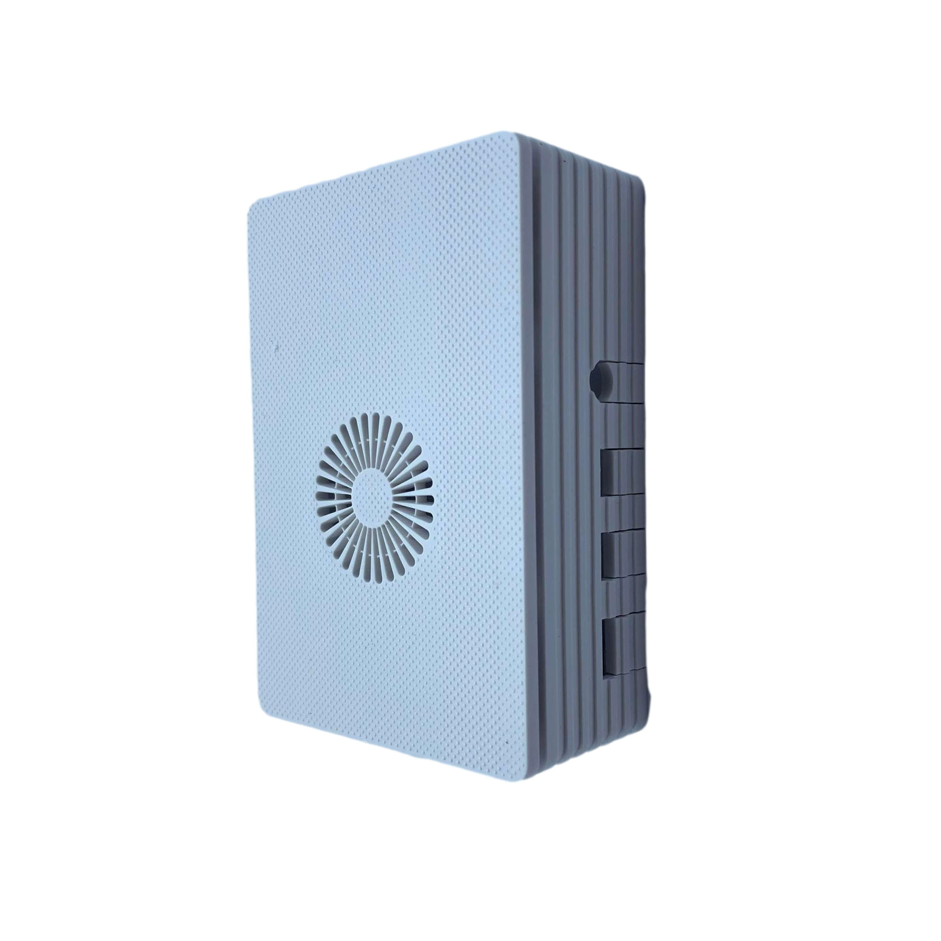 Корпус из ABS черного цвета для Raspberry Pi 4 поколения B + вентилятор, корпус защитный для Raspberry Pi 4B