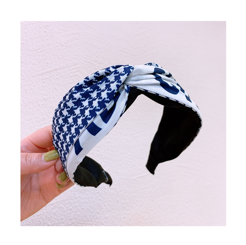 Korean New Fashion Wild Printing Knot Cheap Wholesale Headband display picture 13