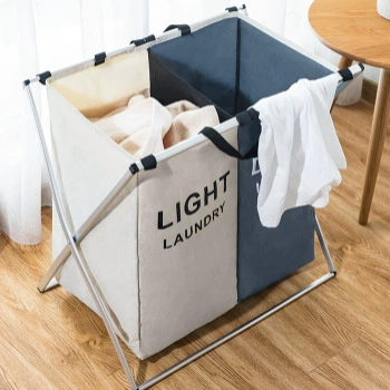 Beilian Square Waterproof Laundry Basket - Oxford Cloth, Handheld Storage System, 3 Color Options