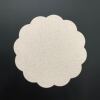 New PU imitation hemp round lace meal cushion