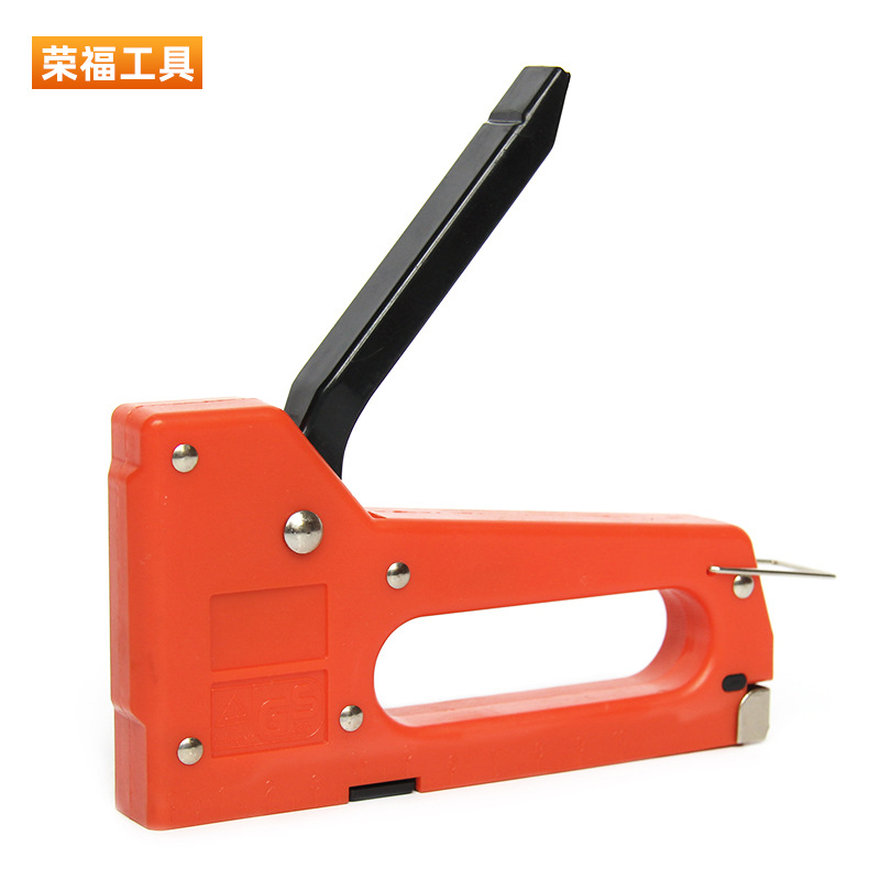 宁波厂家生 产4-8MM全塑打钉枪射钉枪排钉枪码钉枪装修工具打钉枪