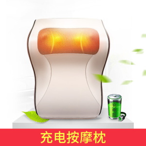 颈椎按摩枕腰部颈肩部按摩器车载家居办公全身多功能颈肩按摩靠枕