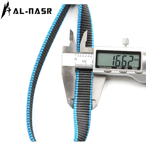Alnas rock climbing quick hook connection belt nylon short flat belt climbing flat belt ring pioneer climbing protection equipment