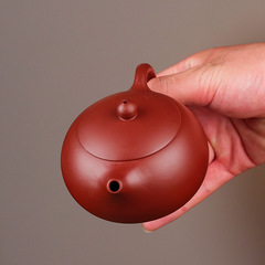 Wholesale Yixing Zisha Teapot Big Red Robe Xi Shi Zisha Teapot Handmade Enterprise Custom Order LOGO One-time Delivery