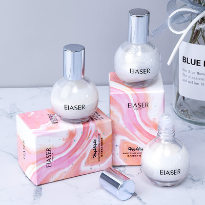 伊夏星光璀璨水感高光液三色可选提亮钻石亮晶晶修容液厂家代发