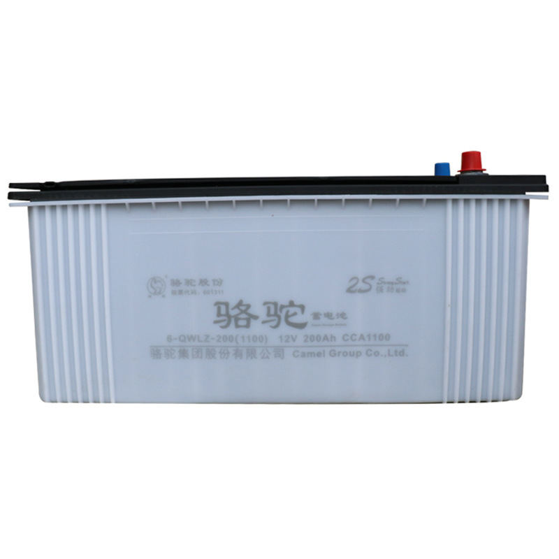 骆驼船用起动型蓄电池6-CQW-200MF骆驼免维护蓄电池12v200ah