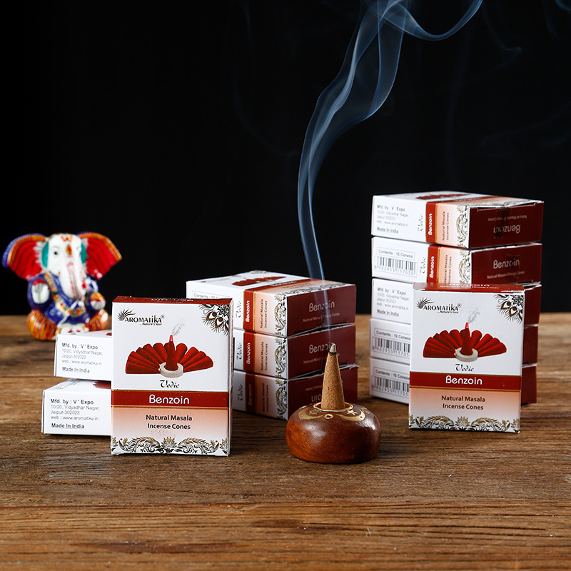 Aromatika印度进口塔香 手工熏香 天然香料 室内清新宝塔香批发