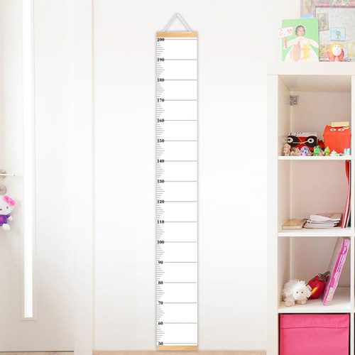 ins style height ruler independent carton packaging portable canvas hanging ruler measuring children's height height chart
