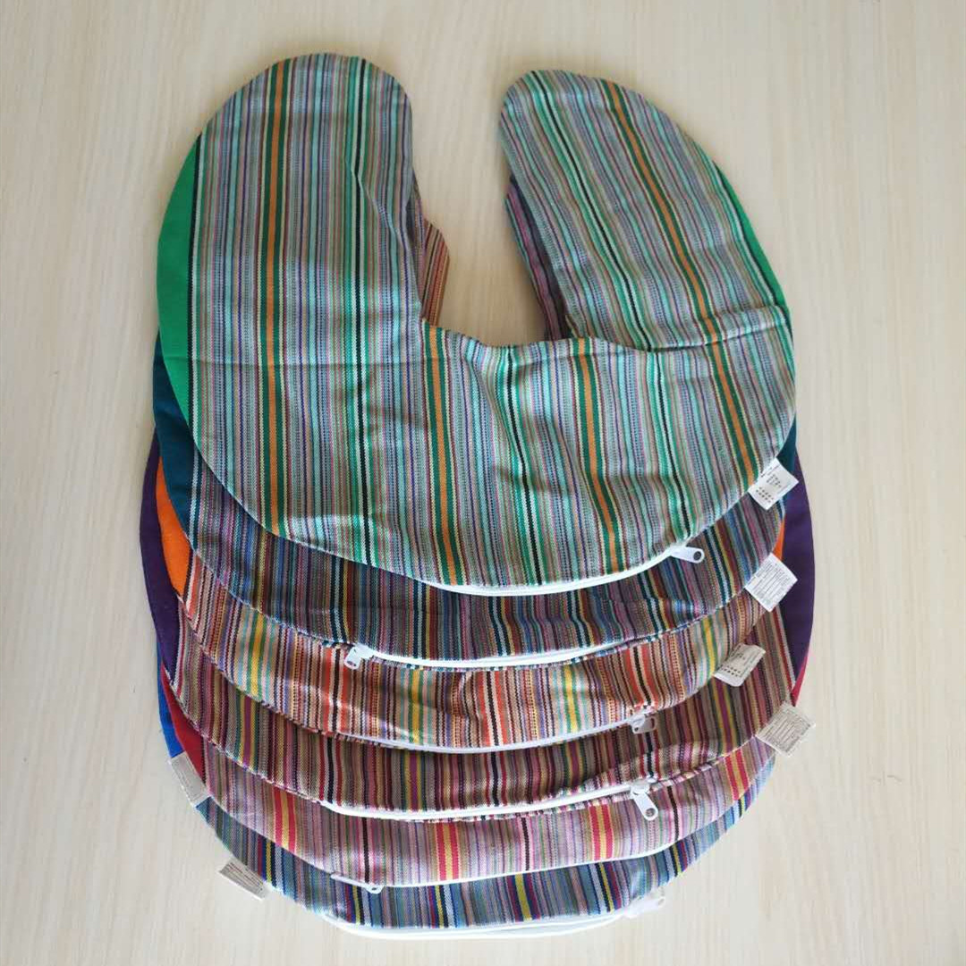 批發老粗布枕套 U型枕外皮 不含填充物 U枕套量大從優壹件代發