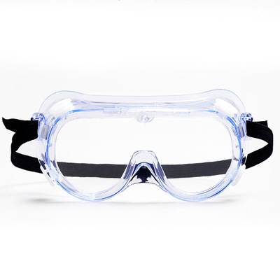 四珠全封閉透明騎行護目鏡防霧防噴濺防沖擊眼罩勞保氣焊護目眼鏡