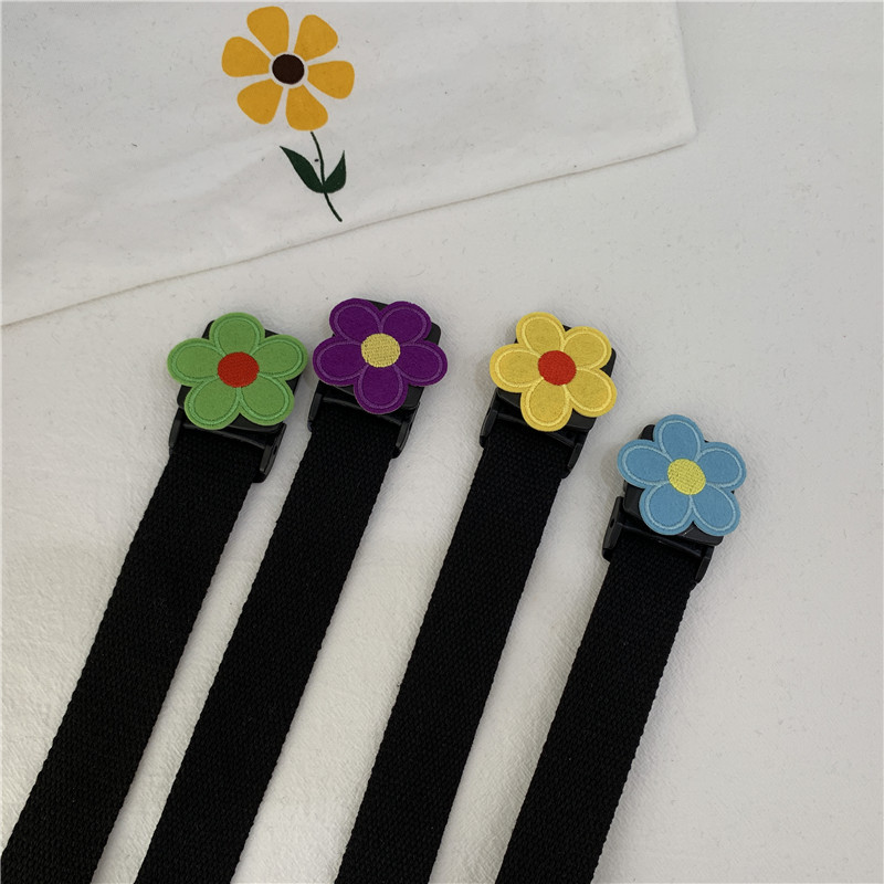 New Fashion Non-porous Cute Flower Belt display picture 10